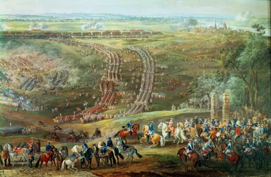 Die Schlacht bei Fontenoy, 11. Mai 1745 (Detail)